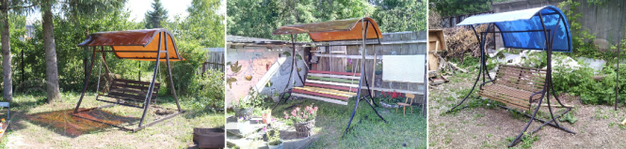 Качели садовые, разборные. Бесплатная ДОСТАВКА